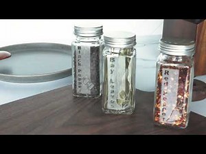 Laser Engraving Glass Spice Jars | Meet Glowforge