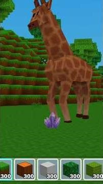 What Is a Giraffe Doing in Minecraft? 🦒🎮 | Funny Minecraft Moments