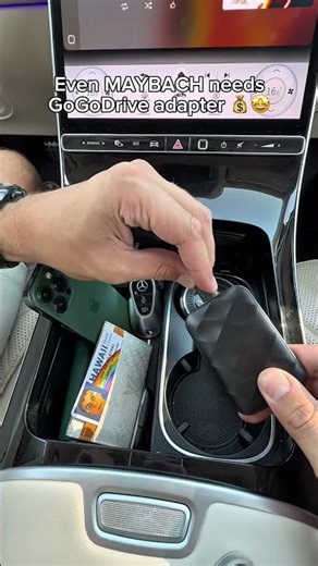 Upgrade your car with GoGoDrive adapter 🚗 #car #maybach #cartech #shorts
