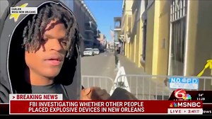 51K views · 1.5K reactions | NEW: Man chokes up as he tells disturbing story about how he thought he and his friends had avoided the New Orleans terrorist until he realized his friend was not with him. “He was coming up all onto the sidewalk… we had already made it inside the divot, or that is what I thought…” “I turned around to see who's all in here, because it was supposed to be three of us. I turned around… and I don't see my friend…” | Ryan Fournier | Facebook