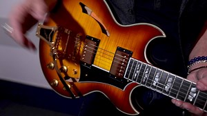 Johnny A. joins us at NAMM 2019 to talk us though his signature Ltd. Ed. Johnny A. Custom Double Cut. Epiphone presents the Ltd. Ed. Johnny A. Custom Outfit, the premier signature archtop by renowned guitarist, singer, and bandleader Johnny A. Featuring Johnny A's custom double-cutaway hollowobody design in a Sunset Glow gloss finish, plus Gibson '57 Classic humbuckers, Ebony Fretboard, Bigsby® B70 Vibrato, and hard case. For over two decades, Johnny A. has cultivated a reputation as one of rock