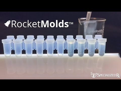 RocketMolds™ Suppository Compounding Molds