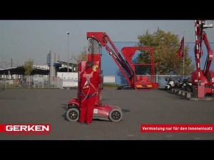 Gerken Teleskopmast-Arbeitsbühne: GTM 100-10 WI