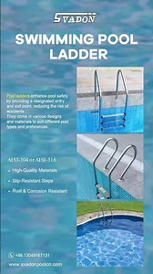 Svadon Swimming Pool Ladder