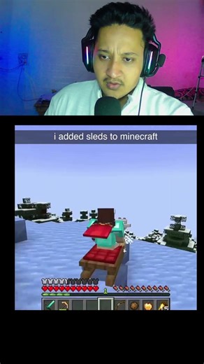 I LOVE THAT ADD ON #minecraft #hamplu #reaction