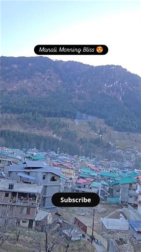 Manali Morning Bliss ✨ | Hotel Window View