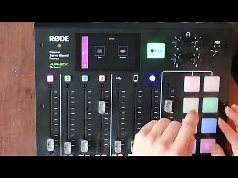 Monter sa radio - Fonctions basiques de la rodecaster pro (3/4)