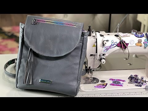 Making the Karvi Mini Backpack by Bagstock Designs - At 110%!
