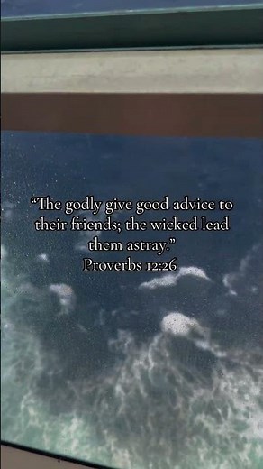 Proverbs 12:26