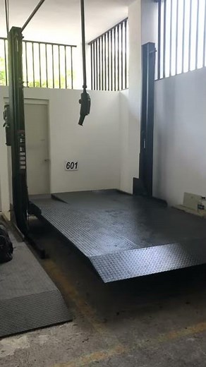 rampa automotriz para estacionamiento