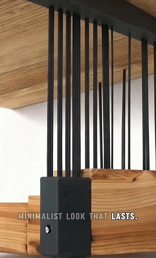 2-Pack Floating Bookshelves – Pine Wood Invisible Wall Bookcase, link 🔗 below 👇 in comment