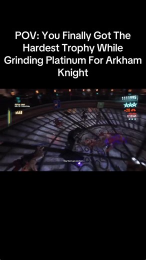 Achieving the Hardest Platinum Trophy in Arkham Knight