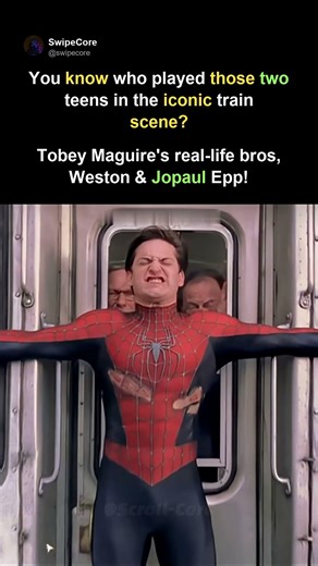 Tobey's long-lost siblings revealed in Spider-Man 2 (2004)