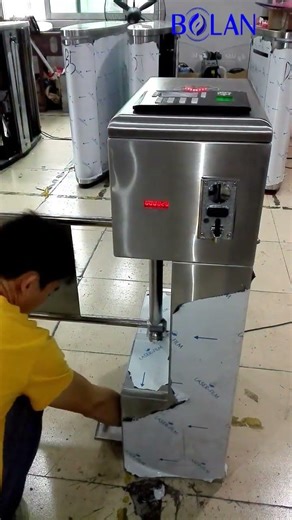 BOLAN Coin Operated Swing Barrier Turnstile BLS‑S201 with RFID Card Reader