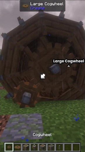 Did you know THIS about the Create Mod? 🤔 😳 #minecraft #create #showcase #tips