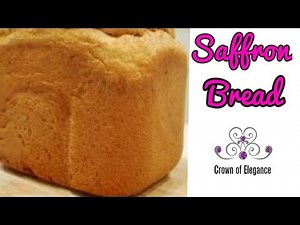 How to: 2lb Saffron Bread in Hamilton Beach Breadmaker
