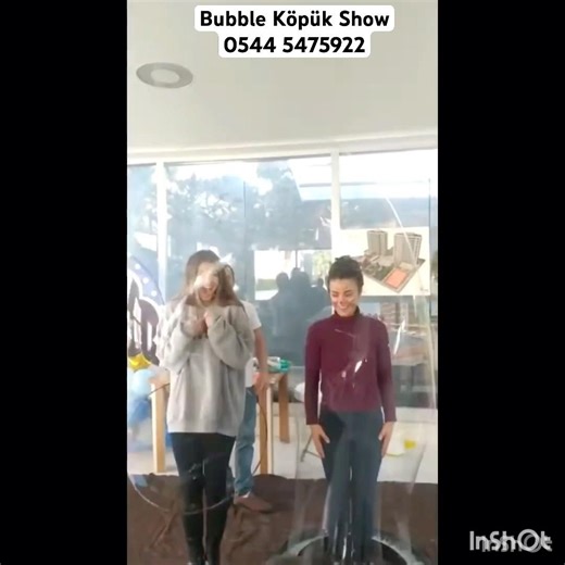 Bubble Show Köpük Balon Gösterisi Dev Balon Etkinliği