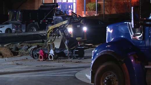 Germantown sinkhole repairs continue; sewer bypass system expected by Monday