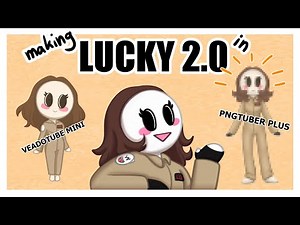 1K SPECIAL revealing [LUCKY 2.0] how to make a PNG TUBER in (Veadotube Mini) and PNGTuber Plus ✨