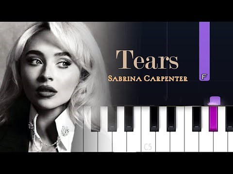 Sabrina Carpenter - Tears | Piano Tutorial