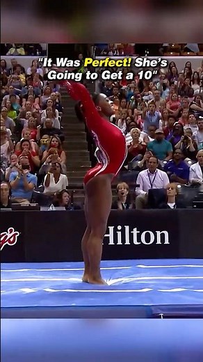 Will we ever see a "perfect 10" in elite gymnastics?🤔 #gymnastics #sports #perfect #vault