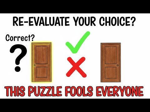 Why Everyone Gets This 3‑Door Puzzle Wrong