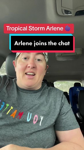Arlene joins the chat! First named storm of the year, only 2 days in! #Arlene #Florida #Storm