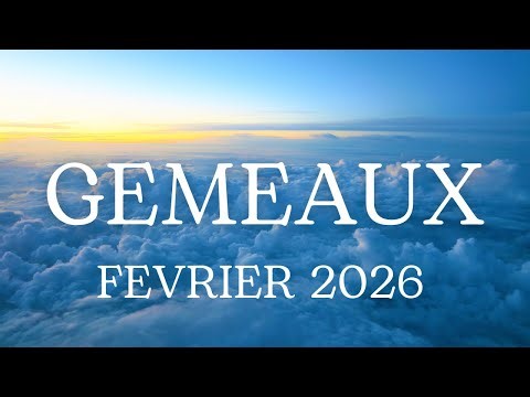 🌟GEMEAUX FEVRIER 2026✨CHOIX SOULAGEANT OU JOYEUX✨"FAIS COMME L'EAU, SUIS LE CHEMIN LE PLUS FACILE"