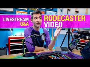 Live Q&A with the Rodecaster Video!