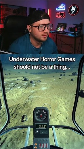 This new underwater Horror game is NOT for the weak! We found something deep uderwater. #horrorgames