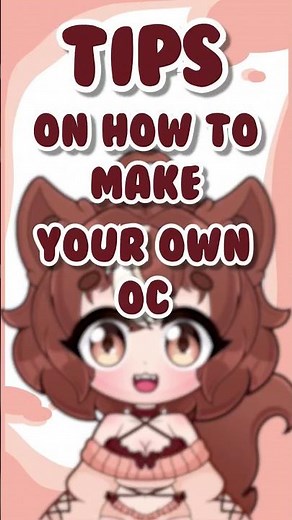 Tips on how to make your own OC for those who struggle making one #art #digitalart #pngtuber #artist