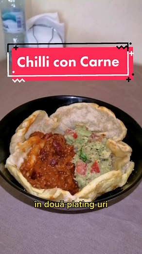 Delicious Chilli Con Carne Recipe with Guacamole for Chefi la Cutite Battle