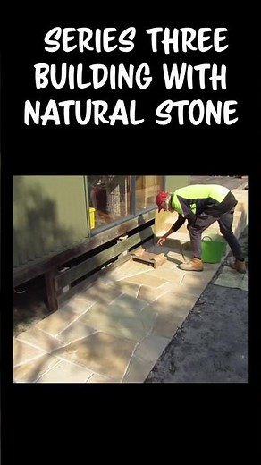 Easy Way To Grout Natural Stone On Walkways And Stairs| DIY Beginner