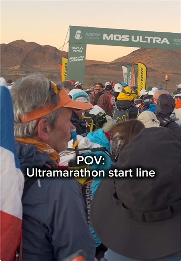 Exactly how it feels @MARATHON DES SABLES #ultramarathon #startline #fyp #growthmindset #motivation