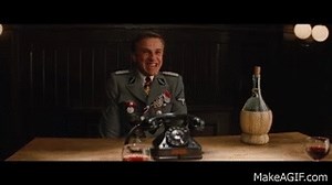 Inglourious basterds - Oooh, thats a bingo! on Make a GIF