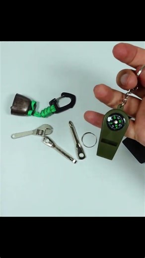 🔑🏕️ These tiny keychain gadgets are small… but super usefulWhich one would you carry?