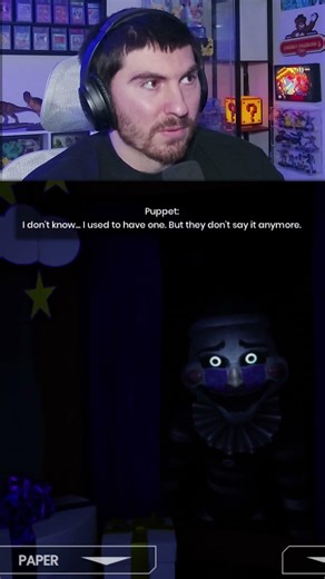 Puppet and Foxy Nightmare - Forgotten at Fredbear's #fnaf #fivenightsatfreddys #gaming