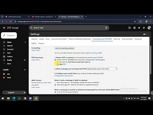 How To Enable POP in Gmail