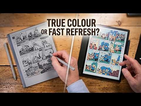 reMarkable Paper Pro vs Note Air4 C - The Difference is Clear! Choose True Colour or Refresh Speed?