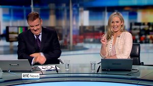928K views · 17K reactions | There was a surprise for Bryan Dobson as he signed off on his final RTÉ News Six-One - you'll find him on Morning Ireland on RTÉ Radio 1 from next Wednesday. | Entertainment on RTÉ | Facebook