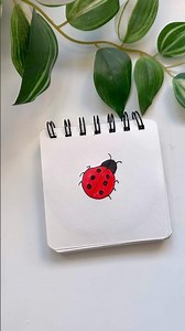 Easy bug art #easyartideas #watercolorpainting
