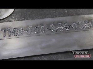 Compressed Air Plasma Marking On The FlexCut® 125