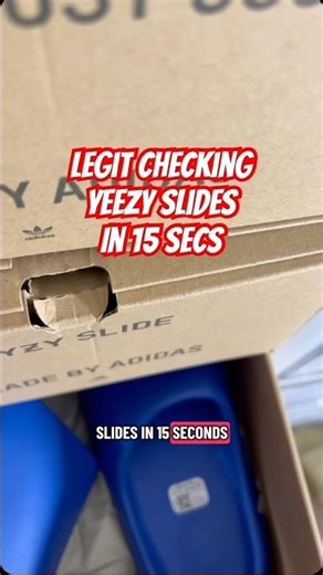 Legit Checking Yeezy Slides in 15 seconds! Don’t get sold fake Yeezys. #sneakerhead #yeezyslides
