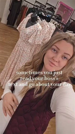 The texts you get from your boss when you’re pregnant and can’t walk normal 🤣🤣🤣 | Tilden Co.