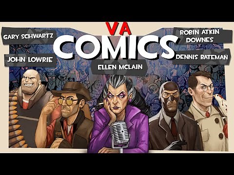 TF2 VOICE ACTORS LIVE COMIC DUBS