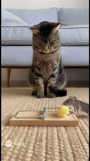 Rat get solokilled by a rat-trap #funny #pets #cute