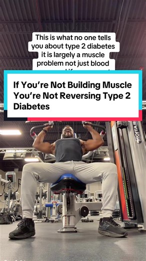 Type 2 diabetes is driven by insulin resistance and it starts in your muscle not just your blood sugar. Your muscle is responsible for taking in about 80 percent of the carbohydrates you eat and when you do not have enough muscle your body struggles to regulate glucose levels. This is why type 2 diabetes is largely a muscle based disease tied to how your metabolism functions at the root. I reversed type 2 diabetes by focusing on structured nutrition resistance training and building muscle to imp
