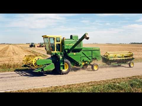 10 VINTAGE COMBINES THAT CHANGED WHEAT FARMING FOREVER