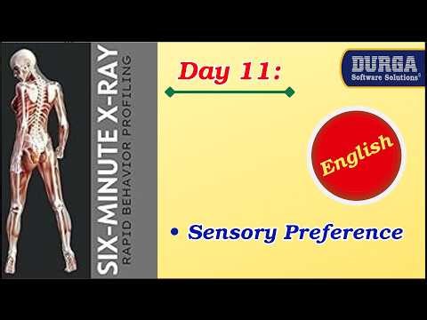 Chapter 11 – Sensory Preference