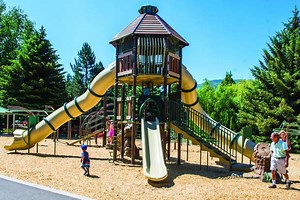 Destination Jump Splash Learn, Avon’s newest playground, features swings, climbing features and more (photos)
